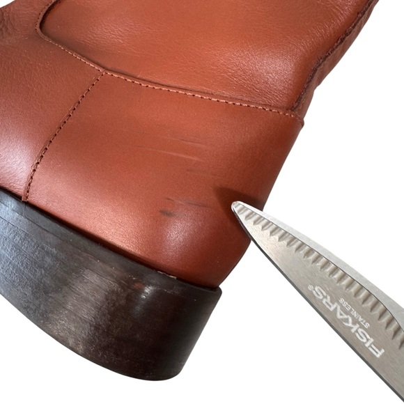 J. McLaughlin Brown Millbrook Leather Boots 8.5 - Picture 12 of 15